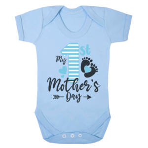 1st Mother`s Day-Boy Bodysuit