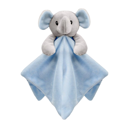 HAND PUPPET-MINK ELEPHANT COMFORTER - AGATA ATELIER