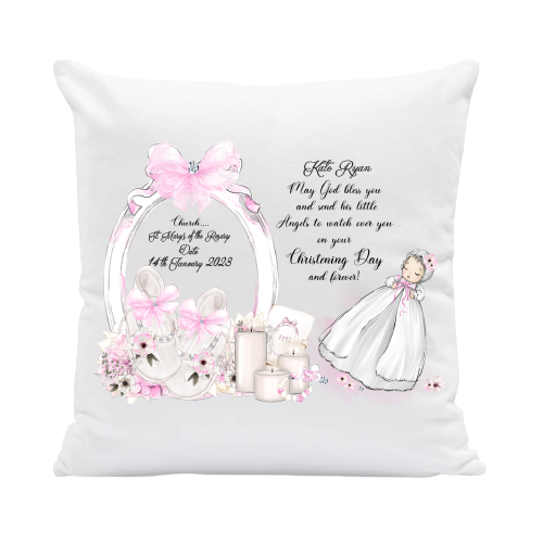 Christening PillowGirl AGATA ATELIER