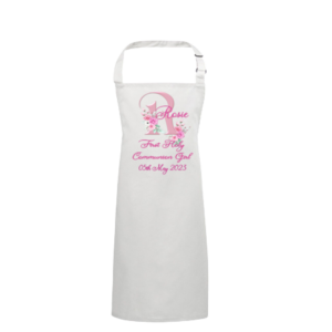 PERSONALISED COMMUNION APRON 7-10 Years