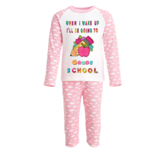 Going To School – Girl Pyjama Set