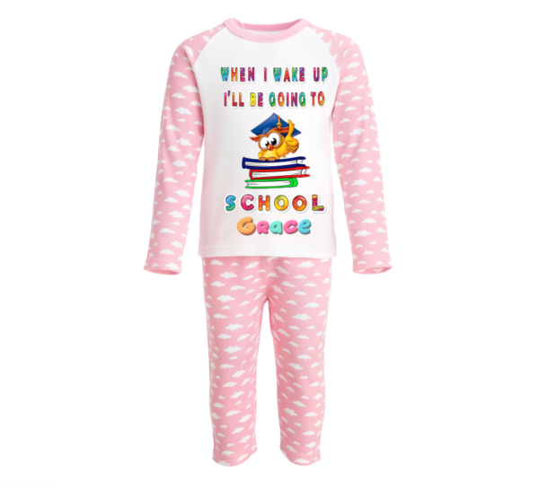 Owl – Girl Pyjama Set AGATA ATELIER